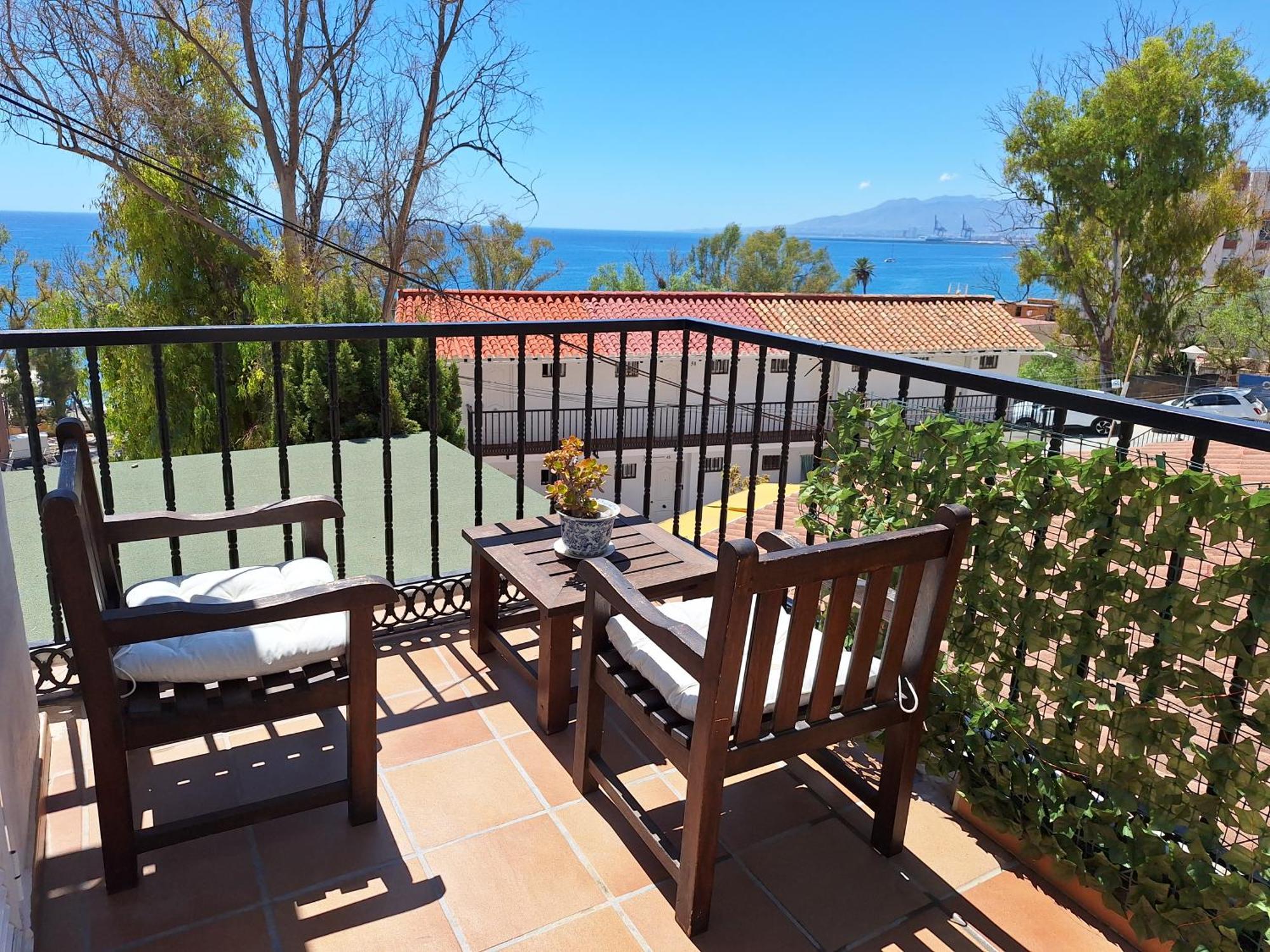 El Balneario Beach And Views, Apartamento Y Terraza Малага Экстерьер фото