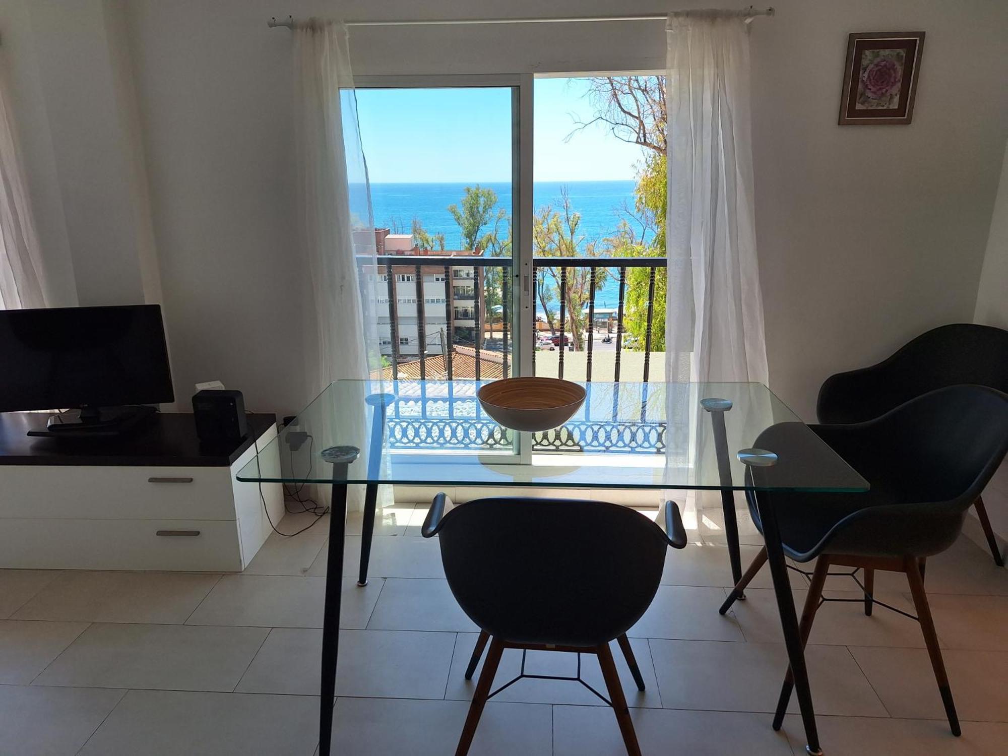 El Balneario Beach And Views, Apartamento Y Terraza Малага Экстерьер фото